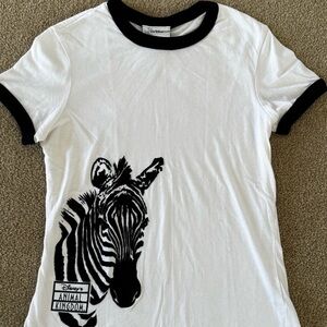 LOOKING FOR THIS TSHIRT! Disney Animal Kingdom Zebra Tee - Black & White